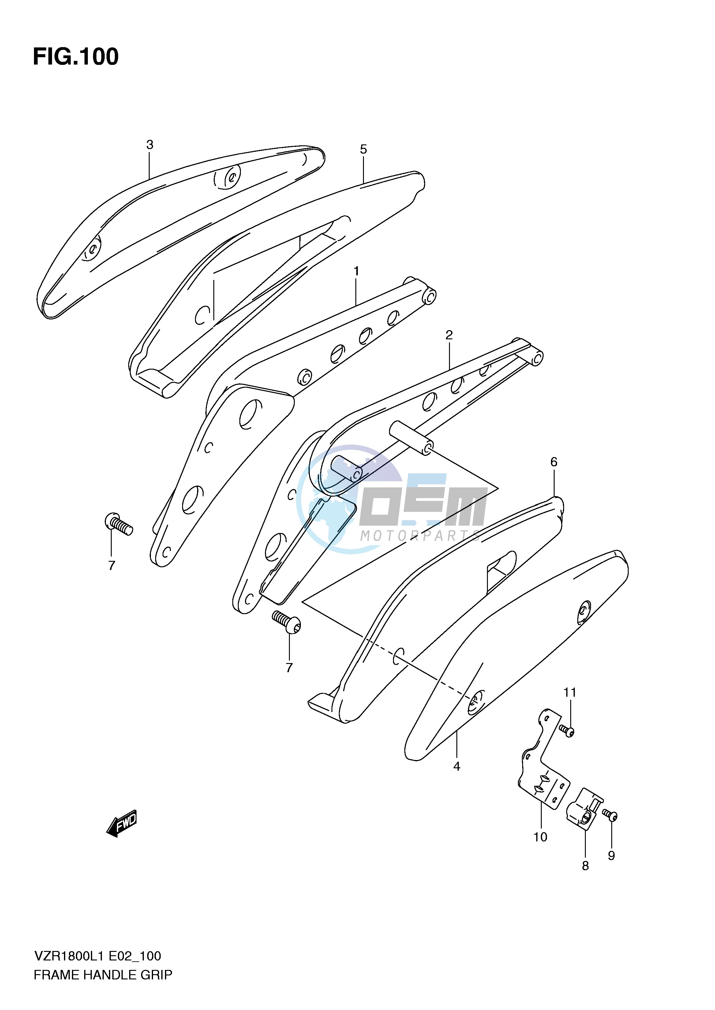 FRAME HANDLE GRIP (VZR1800ZL1 E19)