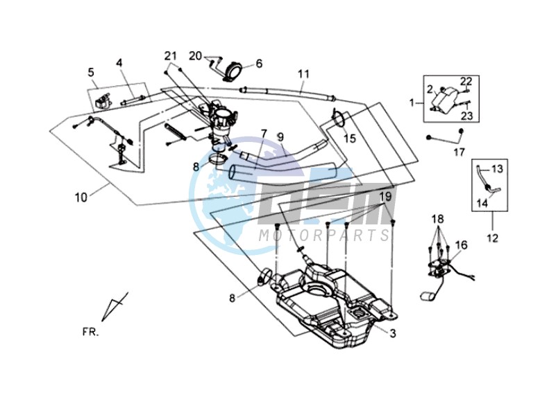 FUEL TANK - FUEL CUT