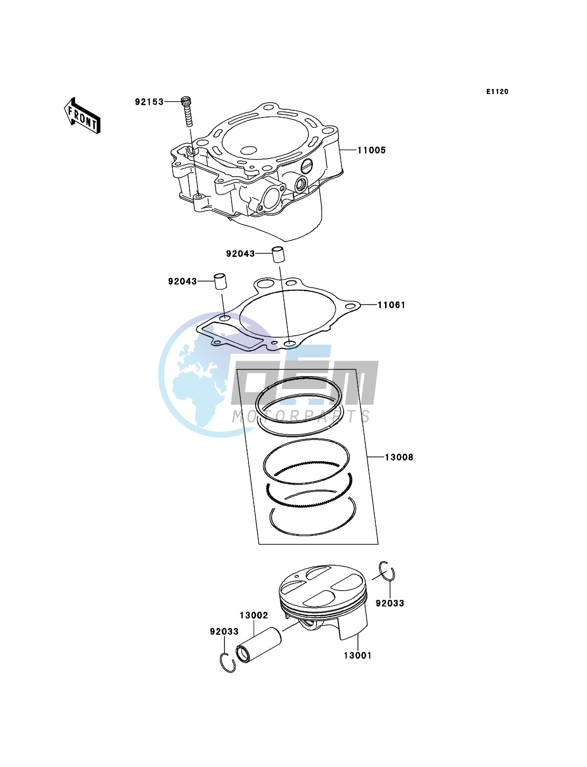 Cylinder/Piston(s)