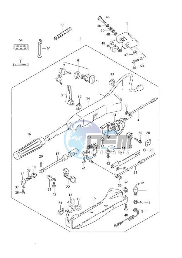 Tiller Handle