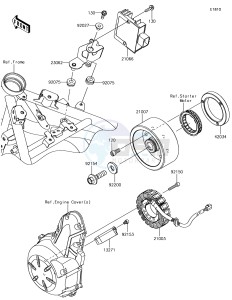 NINJA 650 EX650KHF XX (EU ME A(FRICA) drawing Generator