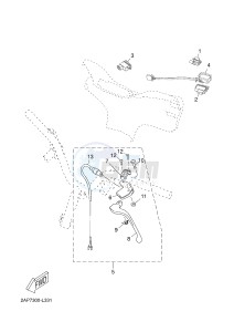 YN50 NEO'S (2APH 2APH 2APH) drawing HANDLE SWITCH & LEVER