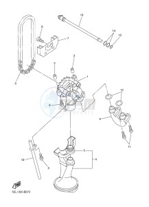 XJ6S ABS 600 (36D6) drawing OIL PUMP