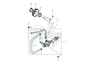 YH WHY 50 drawing OIL PUMP