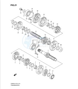 VZ800L0 drawing TRANSMISSION