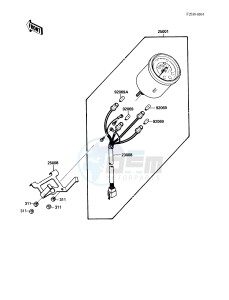 KAF 450 B [MULE 1000] (B1) [MULE 1000] drawing METER-- S- -