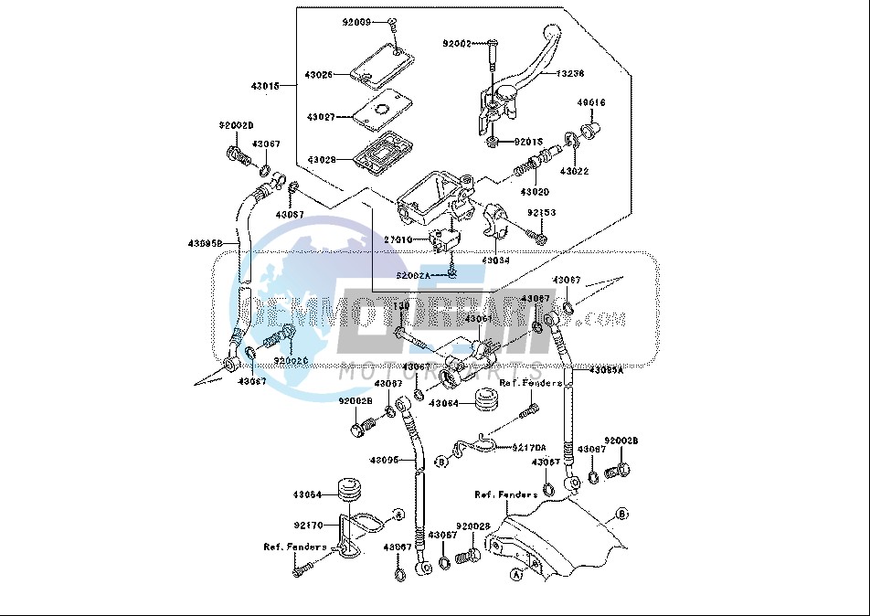 FRONT MASTER CYLINDER