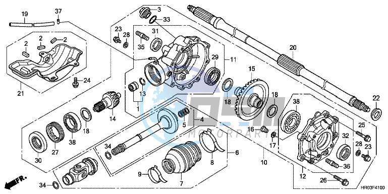 REAR FINAL GEAR