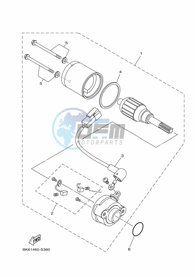 STARTING MOTOR