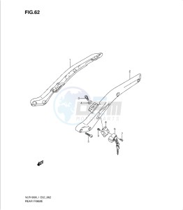 VLR1800 drawing REAR FRAME