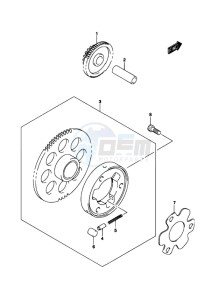 LT-Z90 drawing STARTER CLUTCH