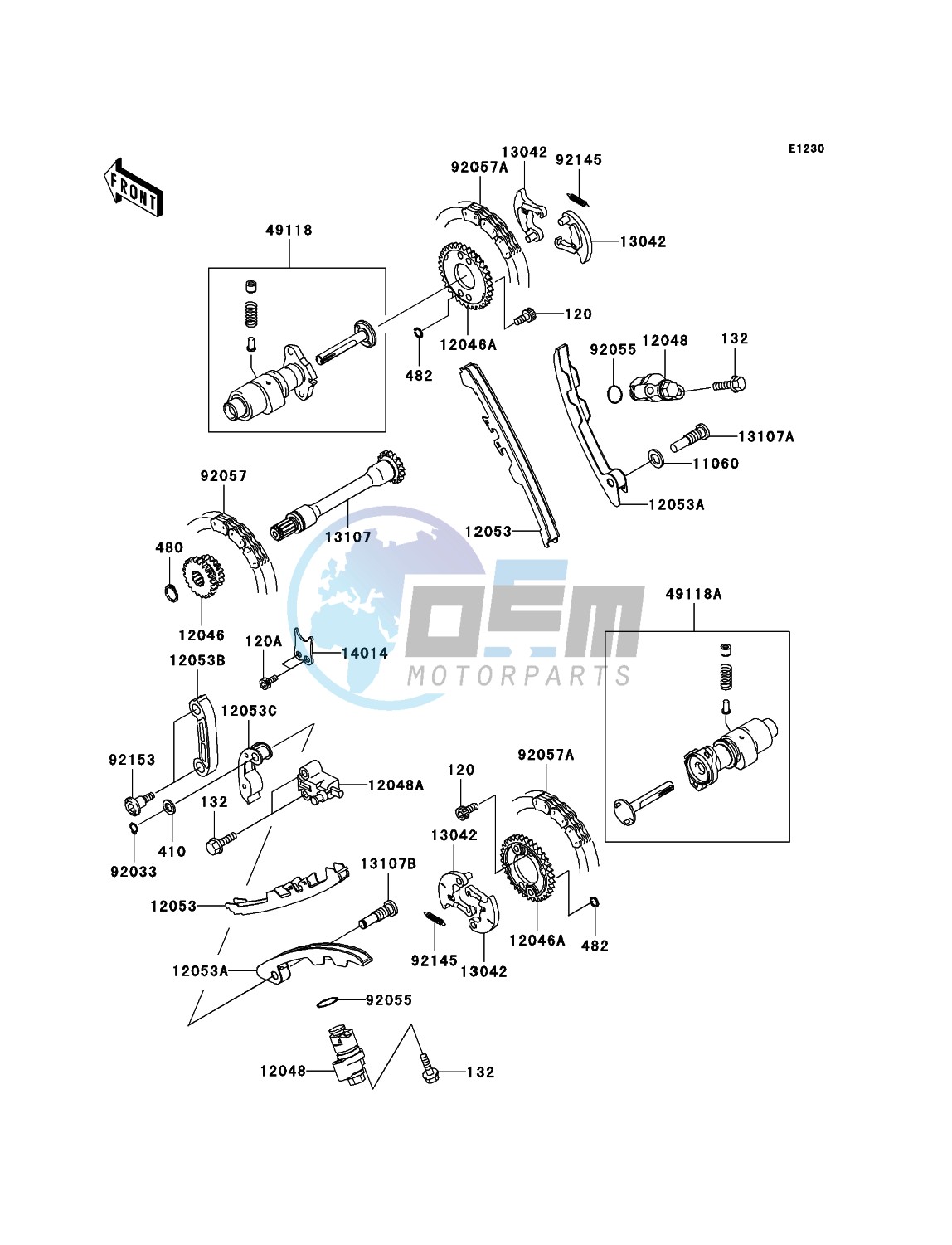 Camshaft(s)/Tensioner