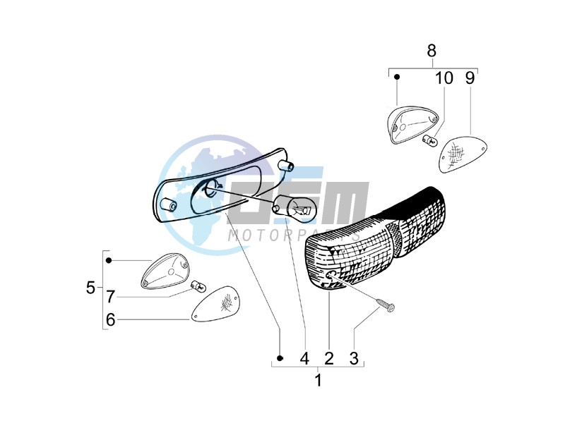 Tail light - Turn signal lamps