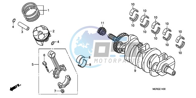 CRANKSHAFT/PISTON