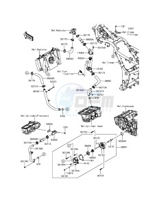 Z300 ABS ER300BGF XX (EU ME A(FRICA) drawing Water Pipe