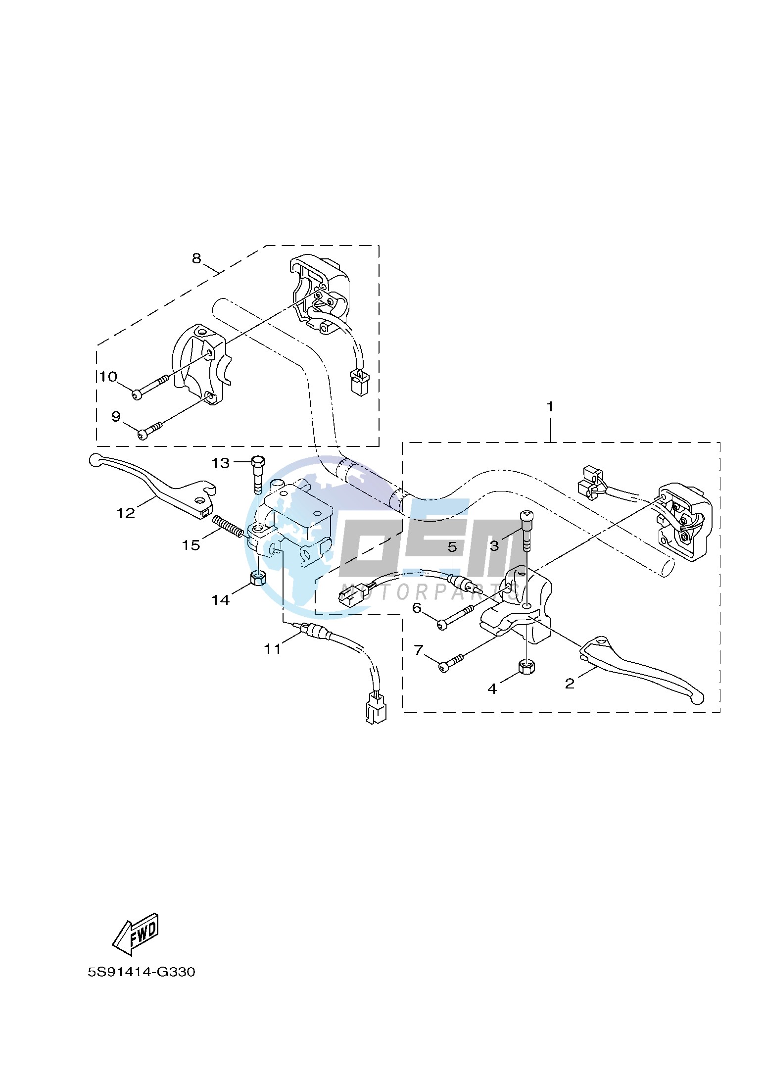 HANDLE SWITCH & LEVER