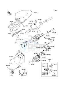 JET SKI ULTRA 260X JT1500E9F EU drawing Handlebar