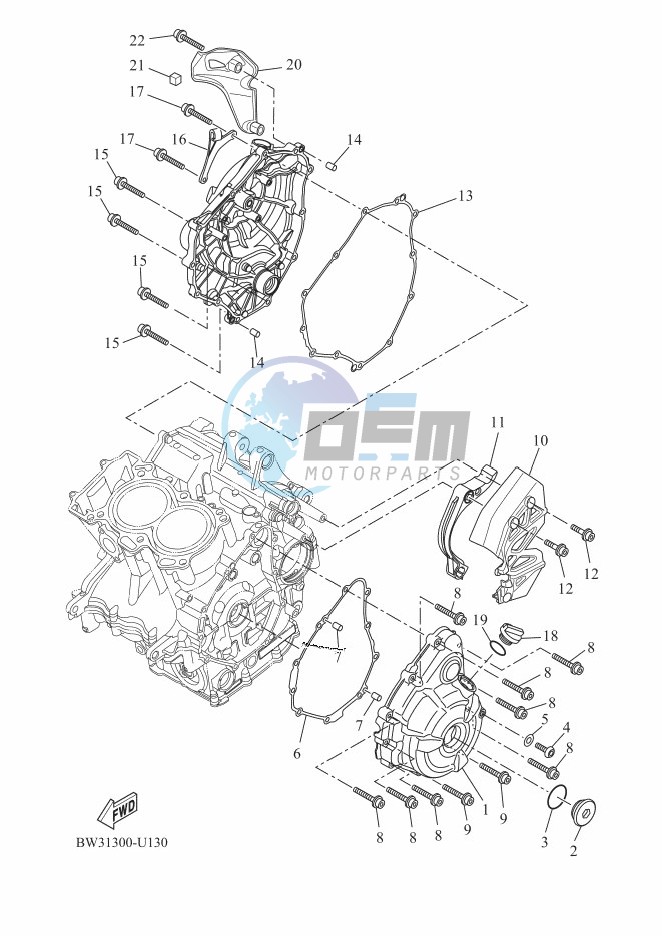 CRANKCASE COVER 1