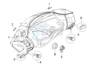 Runner 50 SP drawing Selectors - Switches - Buttons