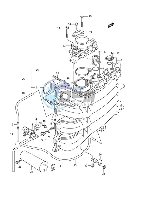 Intake Manifold/Throttle Body