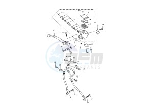 FZ6-SA FAZER 600 (ABS) drawing FRONT MASTER CYLINDER