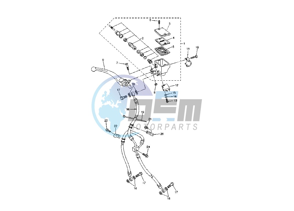 FRONT MASTER CYLINDER