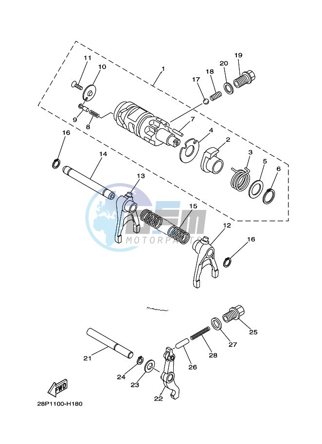 SHIFT CAM & FORK