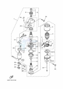 FL150F drawing STARTER-MOTOR