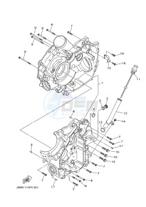 YXE700ES YXE70WPSG WOLVERINE R-SPEC EPS SE (BN52) drawing CRANKCASE