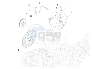 GTS 125 4T 3V ie Super (APAC) (RK, VT) drawing Stater - Electric starter