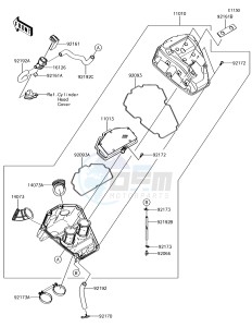 VULCAN S ABS EN650EHF XX (EU ME A(FRICA) drawing Air Cleaner