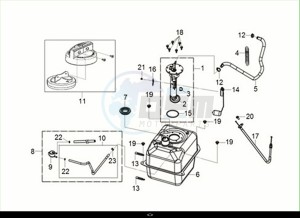 CRUISYM 125 (LV12W3-EU) (M2) drawing FUEL TANK