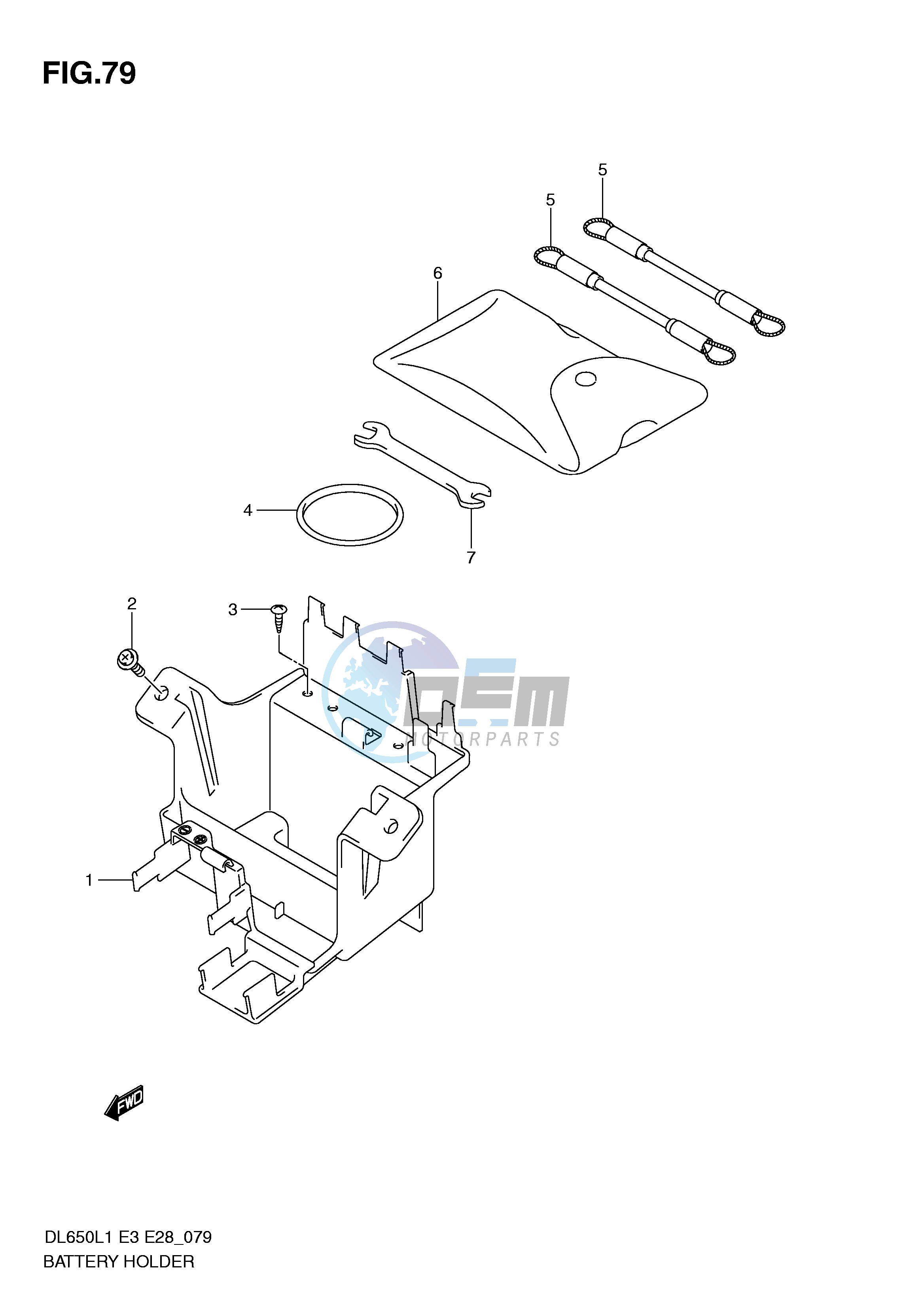 BATTERY HOLDER