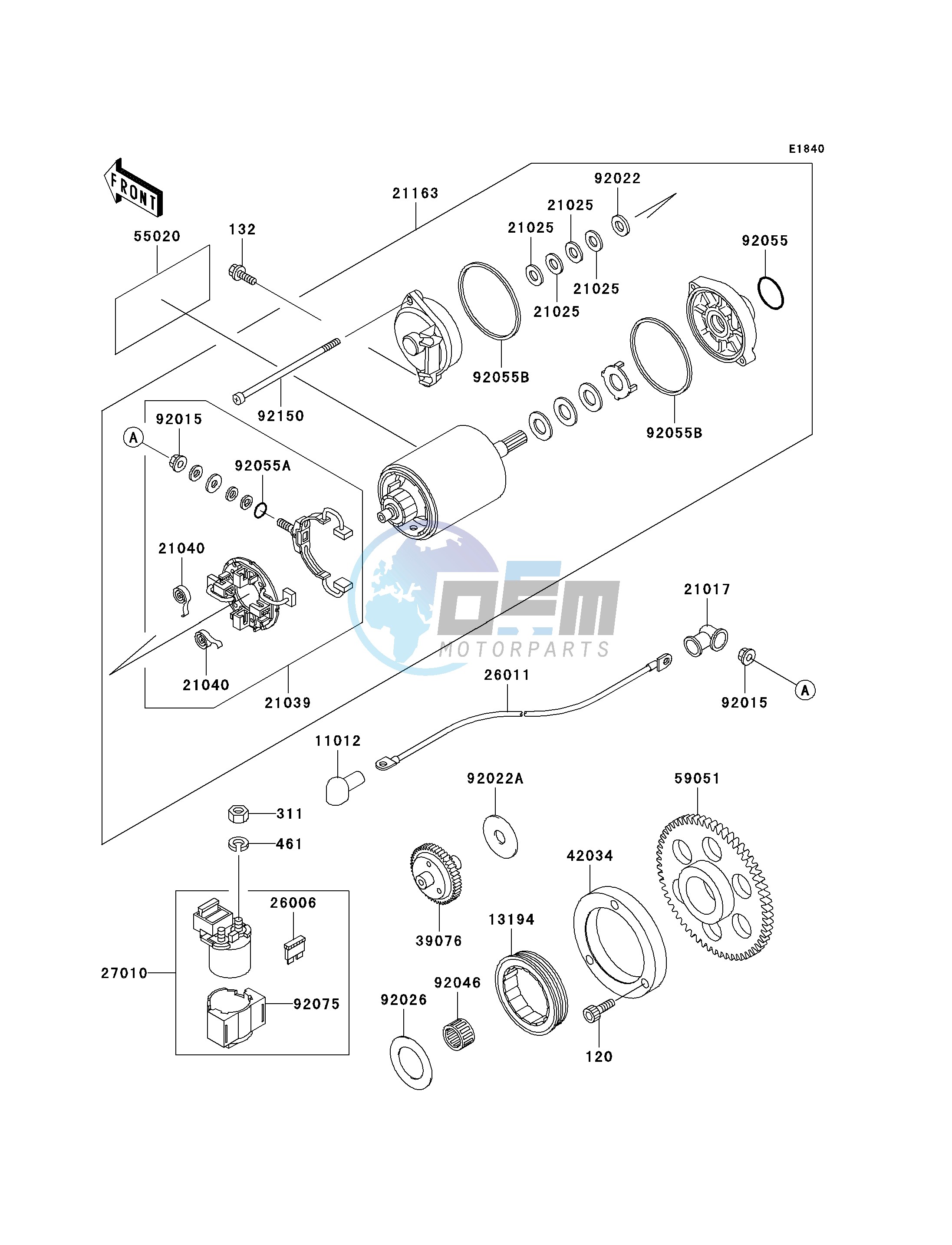 STARTER MOTOR