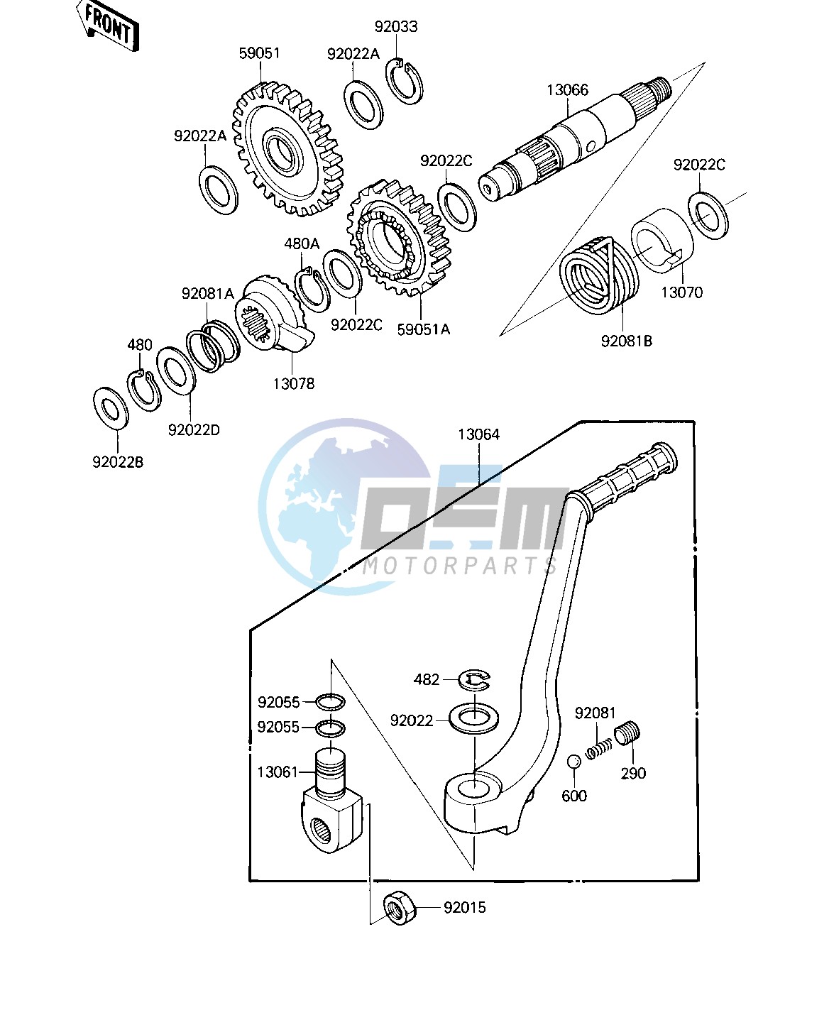 KICKSTARTER MECHANISM