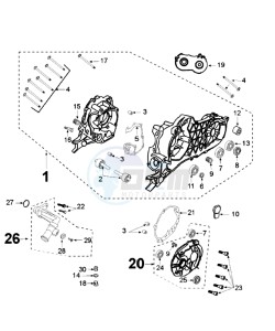 SAT 2 125 drawing CRANKCASE