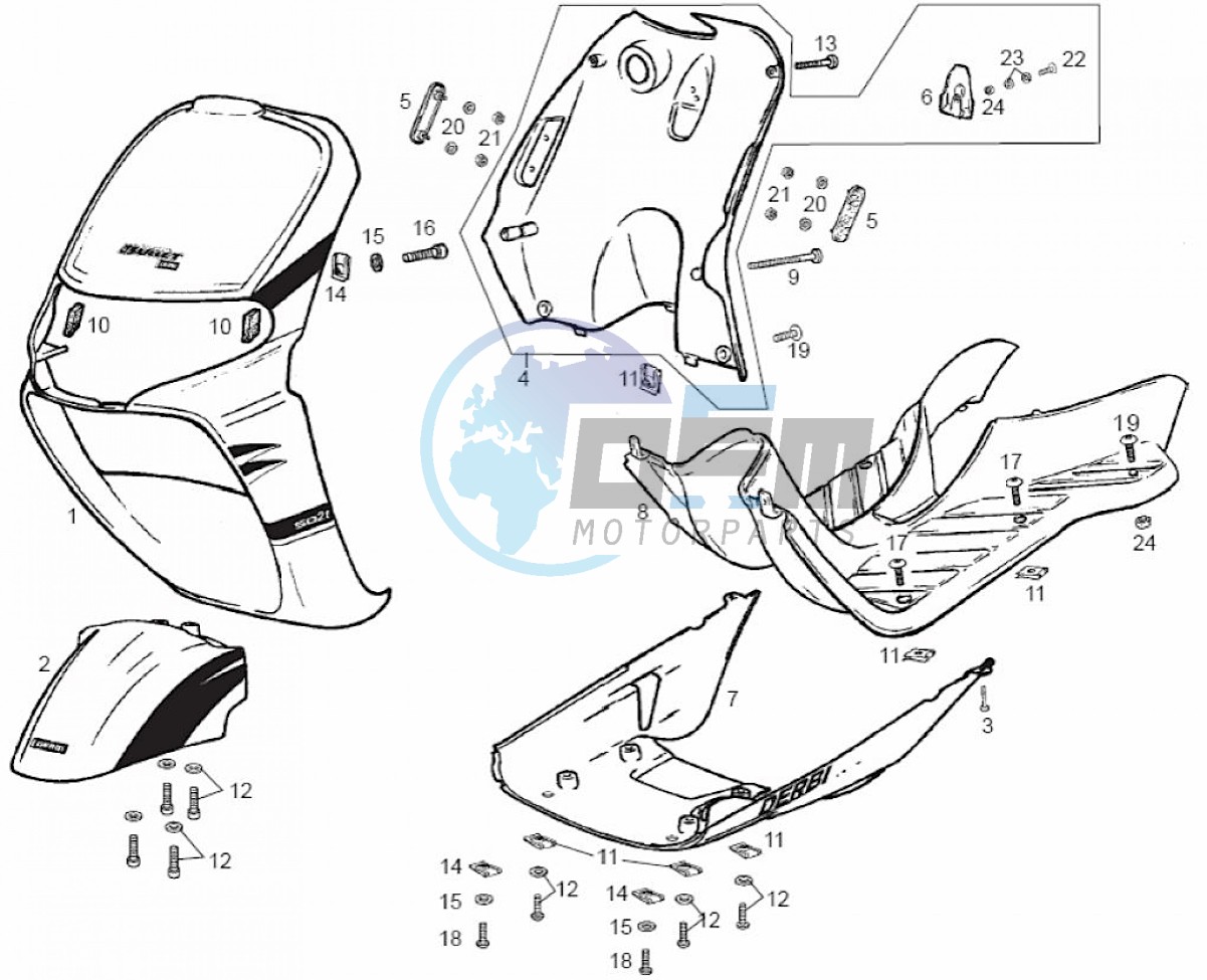 Front body (Positions)