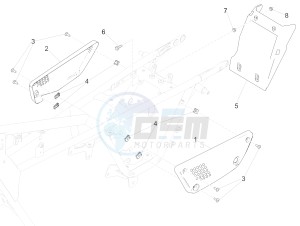 V9 Bobber 850 (EMEA) drawing Central body