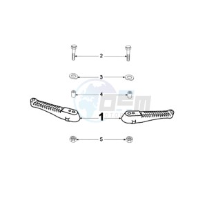 TKR 2 E drawing FOOTREST