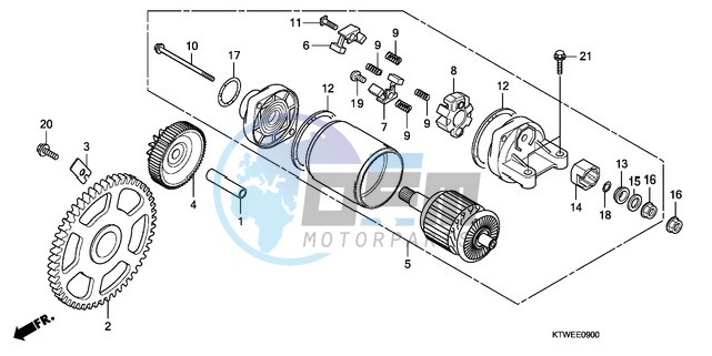 STARTING MOTOR