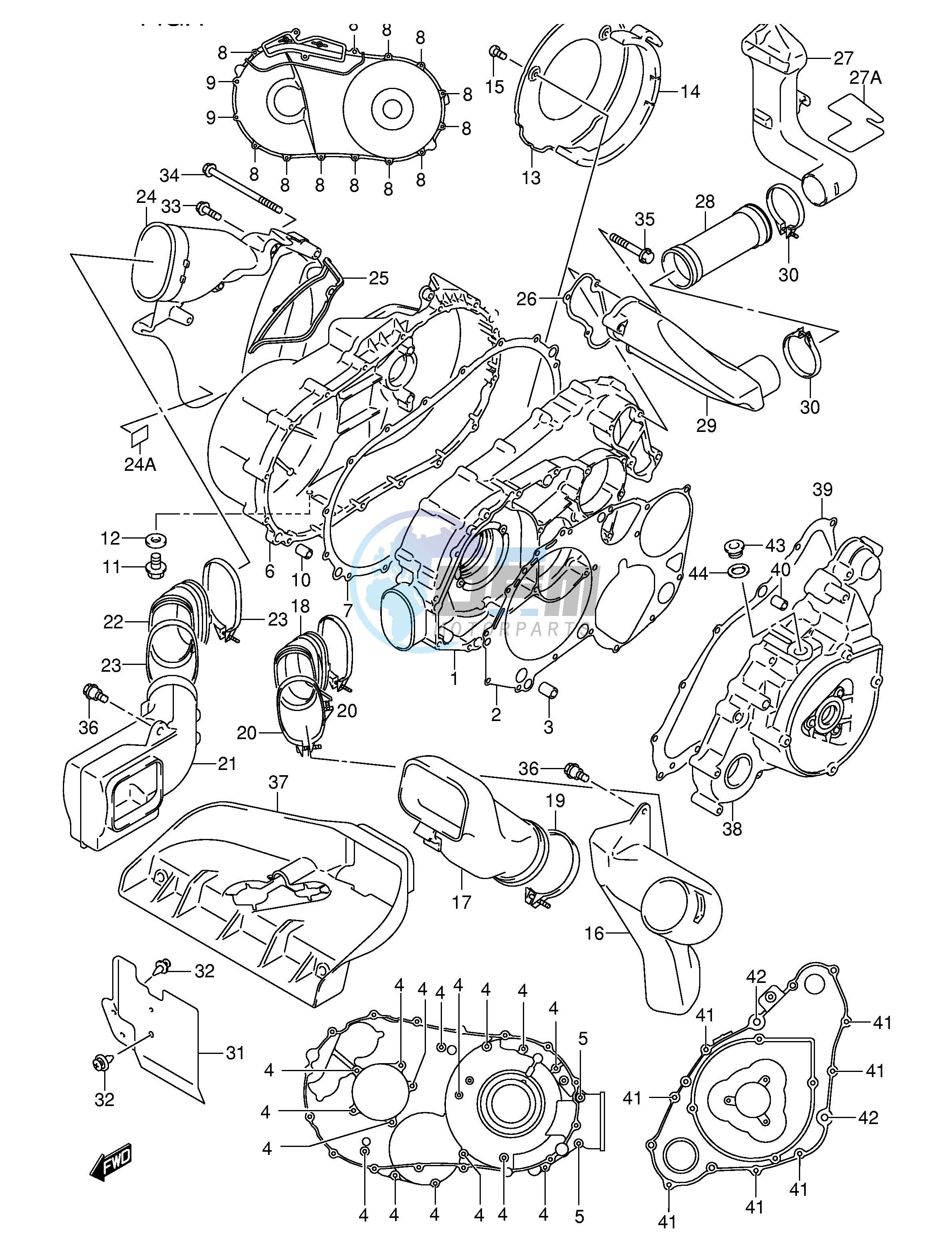 CRANKCASE COVER