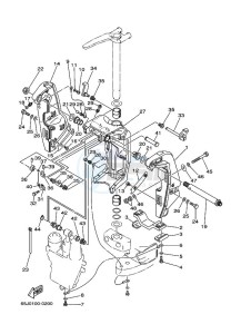 250AETOX drawing FRONT-FAIRING-BRACKET