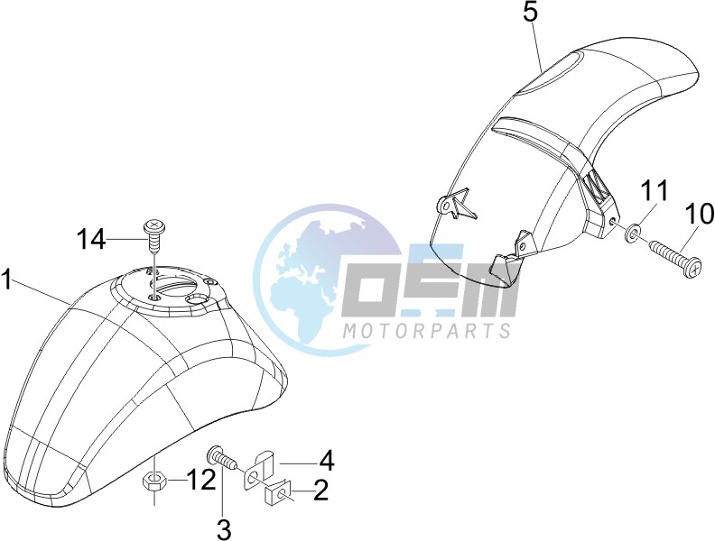 Wheel housing - Mudguard