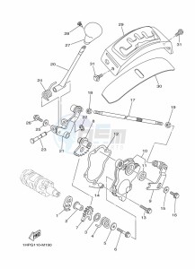 YFM700FWAD GRIZZLY 700 EPS (BLT5) drawing SHIFT SHAFT