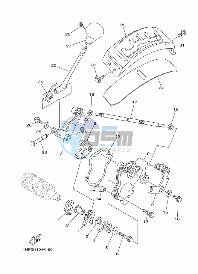 SHIFT SHAFT