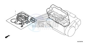 CBR650FE CBR650FE 2ED - (2ED) drawing GASKET KIT A