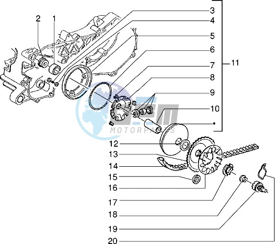 Driving pulley