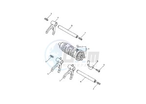 FZS 1000 drawing SHIFT CAM-FORK