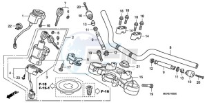 CBF600N9 Europe Direct - (ED / 25K) drawing HANDLE PIPE/TOP BRIDGE