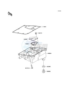 ER-6f ABS EX650B8F GB XX (EU ME A(FRICA) drawing Oil Pan